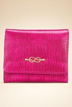 Rectangular Faux Lizard Skin Purse