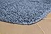 Garland Rug Jazz Runner Shaggy Washable Nylon Rug, 22-Inch by 60-Inch, Basin Blue