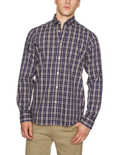 Ben Sherman  MB1117M Herren Hemden/Freizeit, Gr. 44/46 (S), Blau (prize blue 30H) Preisvergleich