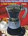 3-Cup Cordless Espresso Coffee Maker