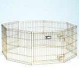 Midwest Metals Gold Zinc Exercise Pen 24W X 24H