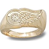 Detroit Red Wings NHL Logo 3/8 Ring (10kt)
