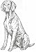 Dog Rubber Stamp - Weimaraner - WEIMAR-3E