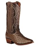 Men's Dan Post 13 Full Quill Ostrich Western Boots