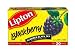 Lipton Flavored Black Tea, Blackberry, Tea Bags, 20-Count Boxes (Pack of 6)