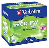 Verbatim 43148 CD-RW 12x 700MB 10 pack