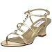 Dyeables Women's Chloe T-Strap Wedge Sandal