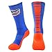NCAA Florida Gators Men's Champ Performance Crew Socks, Blue, Large