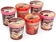 Very Strawberry Assortment - 2 Pints Each of Strawberry Fresca Gelato, Strawberry Cheesecake Gelato, and Strawberry Sorbetto (Pack of 6)