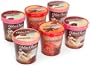 Very Strawberry Assortment - 2 Pints Each of Strawberry Fresca Gelato, Strawberry Cheesecake Gelato, and Strawberry Sorbetto (Pack of 6)