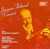 Jacques Thibaud in Concert