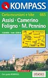  : Assisi, Camerino 1 : 50 000. Carta escursionistica, cicloturistica