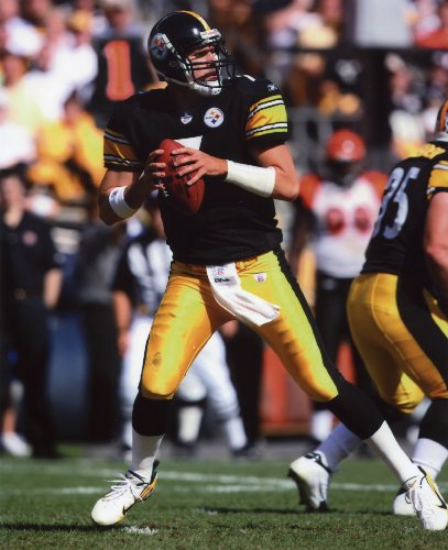 BEN ROETHLISBERGER PITTSBURGH STEELERS 8X10 SPORTS ACTION PHOTO (A)