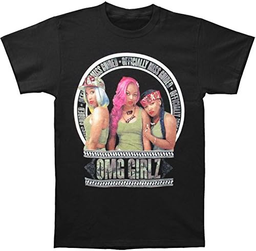 OMG Girlz Men's Miss Guided 2013 Tour Slim Fit T-shirt Medium Black