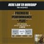 Here I Am To Worship (Performance Track In Key Of G)