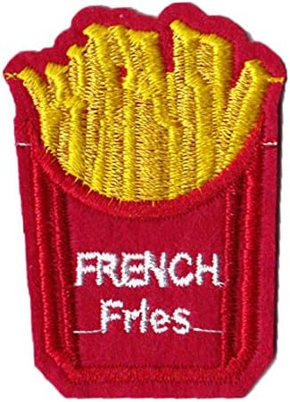 French Fries Patch Food Set Patches Cool Iron On Patches Buy 4 Patches Get 20 Percent Off