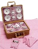 Butterfly Tea Set Basket