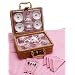 Butterfly Tea Set Basket