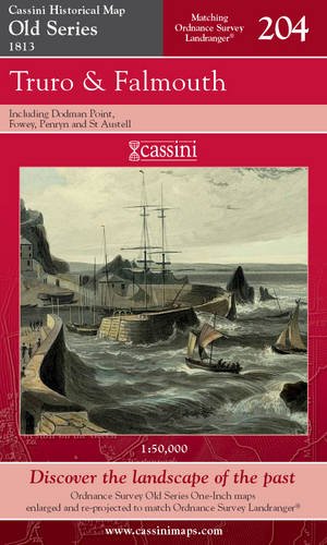 Truro and Falmouth (Cassini Old Series Historical Map)