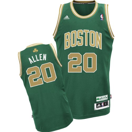 Adidas Boston Celtics Ray Allen St Patricks Swingman Jersey Large