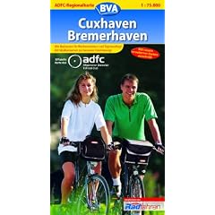 ADFC-Regionalkarte Cuxhaven Bremerhaven 1:75.000: Alle Radtouren f�r Wochenendtour und Tagesausflug! Mit Stra�ennamen zur besseren Orientierung. Mit neuem erweiterten Kartenausschnitt