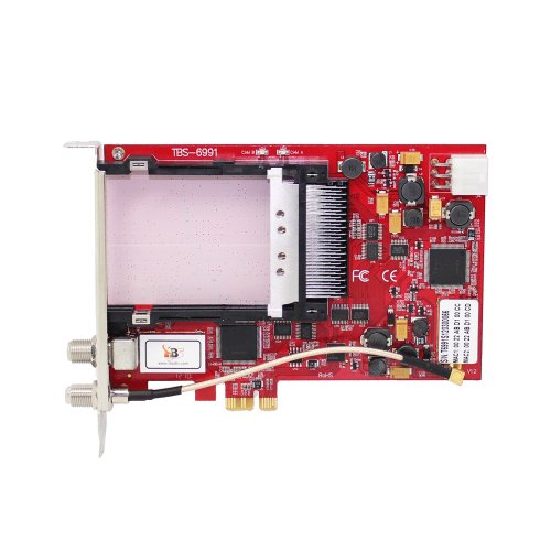 TBS6991 Scheda PCIe doppio tuner TV DVB-S2 doppio CI, DVB-S2 PCIe Sat FTA Twin doppio slot CI integrato può paytv TBS6991 Scheda PCIe doppio tuner TV DVB-S2 doppio CI, DVB-S2 PCIe Sat FTA Twin doppio slot CI integrato può paytv