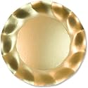 Pappteller gold &Oslash; 21 cm, 60 St&uuml;ck