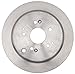 ACDelco Silver 18A1488A (19261844) Non-Coated Rear Disc Brake Rotor