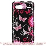 Premium Hard Crystal Snap on Case Cover for the HTC T Mobile G2 Pink Butterfly Print 51bkdp5LLfL. SL160 Premium Hard Crystal Snap on Case Cover for the HTC T Mobile G2 Pink Butterfly Print