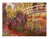 Die japanische Brücke von Claude Monet, 51x41