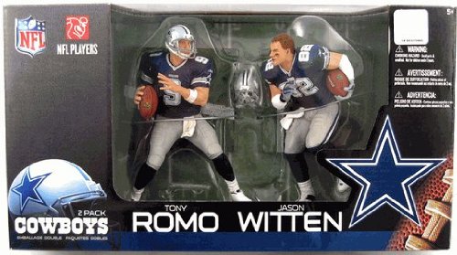 McFarlane Toys Dallas Cowboys Tony Romo/ Jason Witten Figurines
