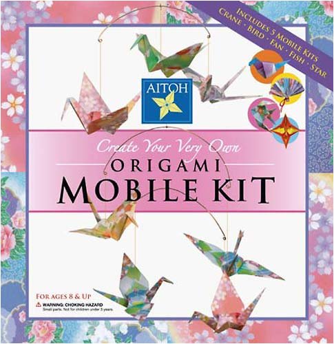 Origami Mobile Kit- Make 5 Origami Mobiles