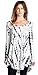 Popana Short Sleeve Tunic Tops to Wear with Leggings Made in USA Short Sleeve Shirts for Women - Loose Fit Womens Summer Tops