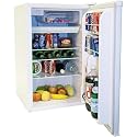 Haier HNSE05 4.6-Cu. Ft. Refrigerator/Freezer, White