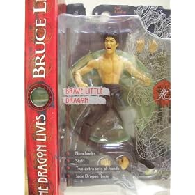 Bruce Lee the Dragon Lives - Brave Little Dragon Action Figure By Art Asylum by