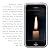 Steve Jobs Quote Candlelight iPhone on a White Vapor Apparel T-Shirt LARGE