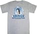The Office Vance Refrigeration Logo Gray T-shirt Tee