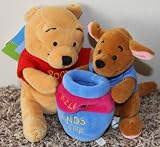 Retired Disney Winnie the Pooh and Roo Doll Set - We'll Be Friends 4 Ever 7" Plush Bean Bag Dolls Mint with Tags