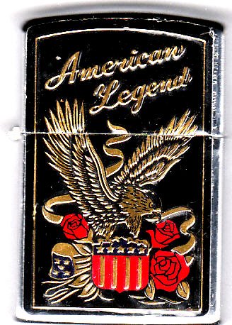 American Legend Lighter ~ Polished Crome Lighter