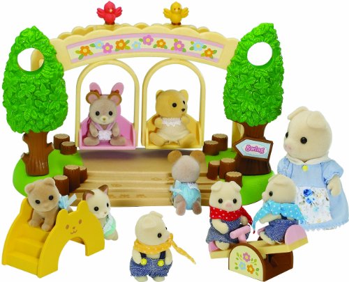 Imagen 2 de Flair - Sylvanian Families - Conjunto Parque de Niños Swing (figuras no incluidas)