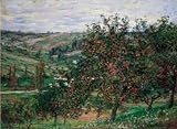 Posters: Claude Monet Poster Art Print - Apfelbaume Bei Vetheuil, 1878 (32 x 24 inches)