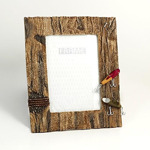Fishing Bait and Tackle Design 4x6 Picture Frame