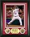 Chris Carpenter Framed St. Louis cardinals 24KT Gold Coin Photo Mint