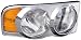 Putco 402202 Chrome Trim Headlamp Covers
