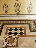 Detail of Marble Inlaid Floors and Painted Walls, Sirohi, India
Photographic Poster Print by John Henry Claude Wilson, 9x12