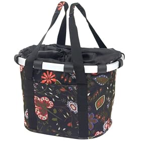 KLICKFIX Reisenthel panier v�lo folklore noir Sacoche pour guidon