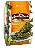 Annie Chun's Seaweed Snacks, Roasted Sesame, 0.35-Ounce Packages (Pack of 12)