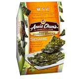 Annie Chun's Seaweed Snacks, Roasted Sesame, 0.35-Ounce Packages (Pack of 12)
