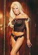 Off The Shoulder Fishnet Cami Top With Thong