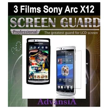 3 Film Protection Ecran Sony xperia X12 arc [Appareils électroniques]